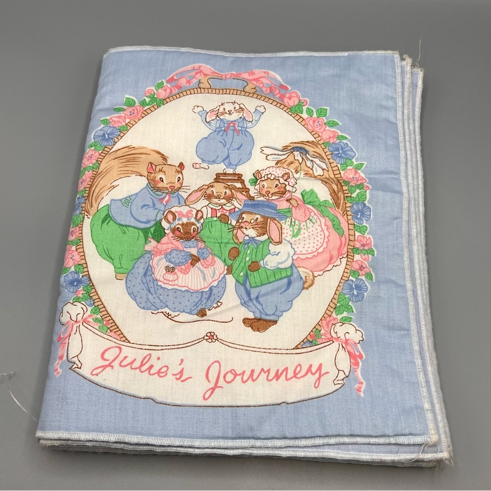 Quilted Fabric Book "Julie's Journey"
Children's Book Completed in good cond